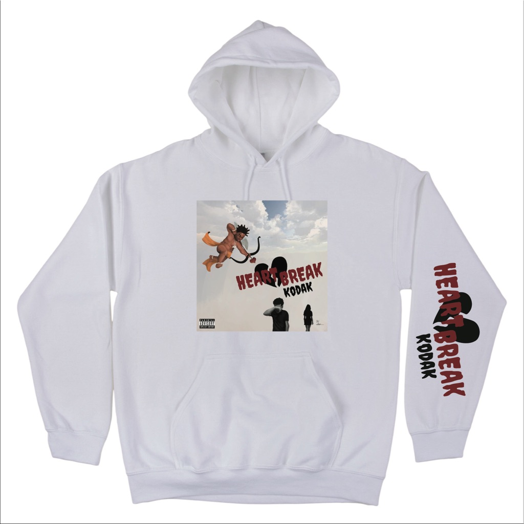 Kodak Black Heart Break Kodak Cover Hoodie Unisex S5xl